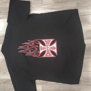 XXL Red Kap Vintage west coast choppers mechanics work shirt